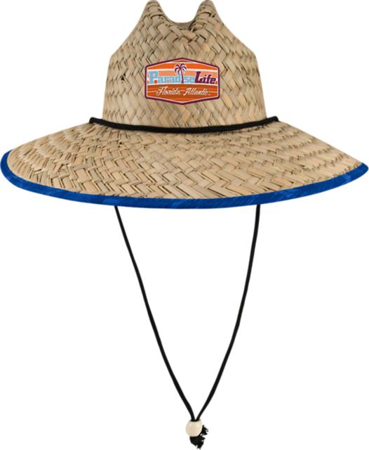Florida Atlantic University Paradise Life Straw Hat