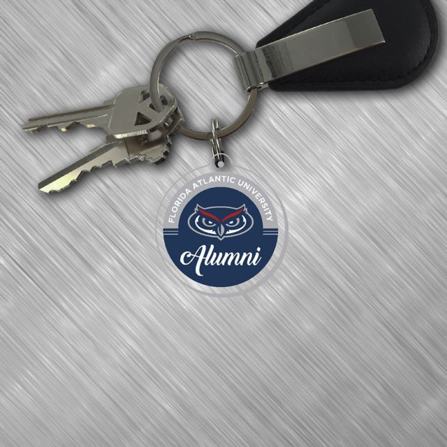 Florida Atlantic University Owls Laser Cut Keytag