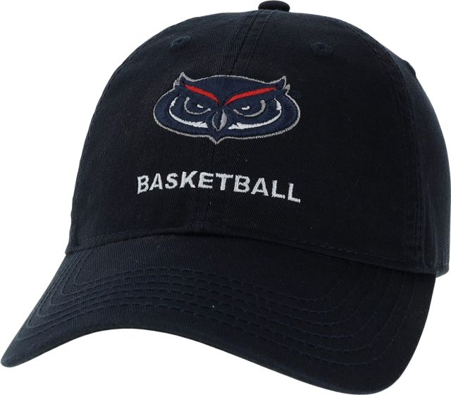 Florida Atlantic University Owls Basketball Relaxed Twill Adjustable Hat