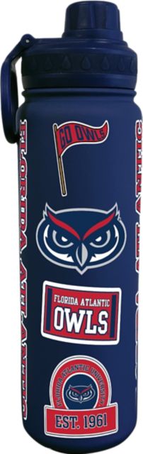 Florida Atlantic University 24 oz. Full Wrap Bottle