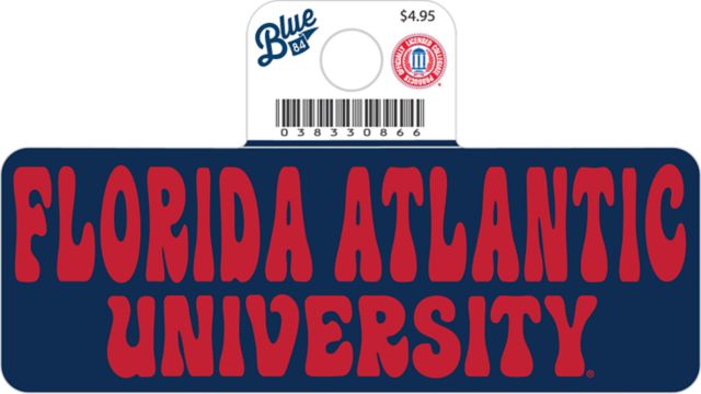 Florida Atlantic University Full Size Sticker