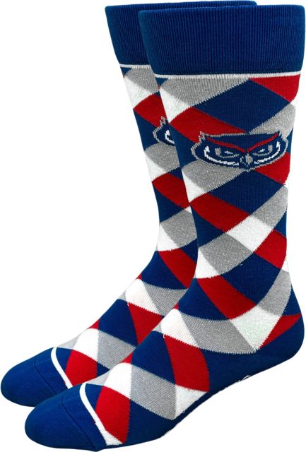 Florida Atlantic University Dress Socks