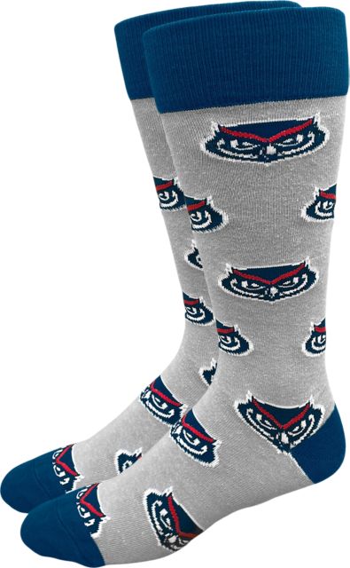 Florida Atlantic University Dress Socks