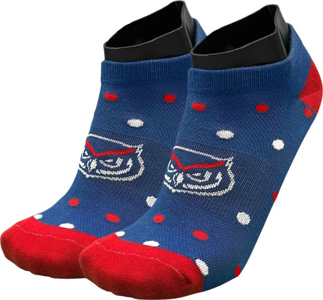 Florida Atlantic University No Show Socks