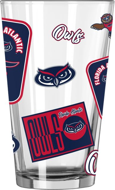 Florida Atlantic University 16oz Dreamweave Pint Glass