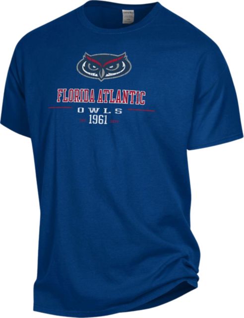 Florida Atlantic University Garment Dyed Short Sleeve Tee - ONLINE ONLY