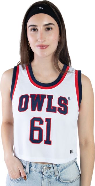 Florida Atlantic University Women's Cropped Basketball Jersey