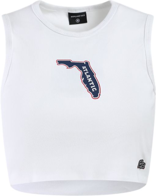 Florida Atlantic University Women's Cut Off Tank Top