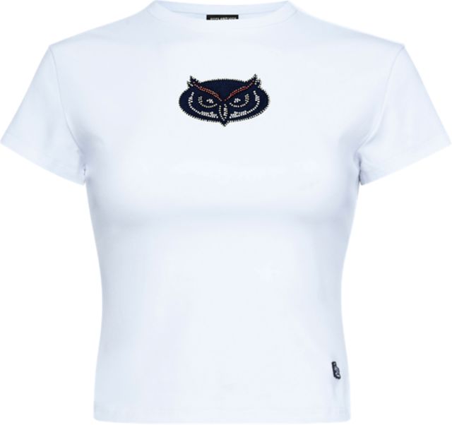 Florida Atlantic University Women's Crop Short Sleeve T-shirt