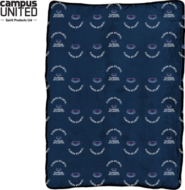 Florida Atlantic University Owls Silk Touch Throw Blanket