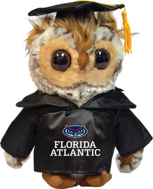 Florida Atlantic University 8" Graduation Owl