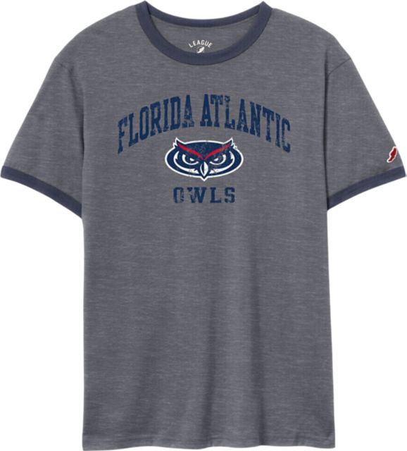 Florida Atlantic University Owls Ringer Short Sleeve T-Shirt