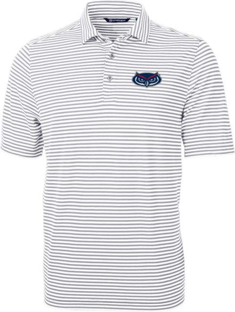 Florida Atlantic University Striped Eco Polo