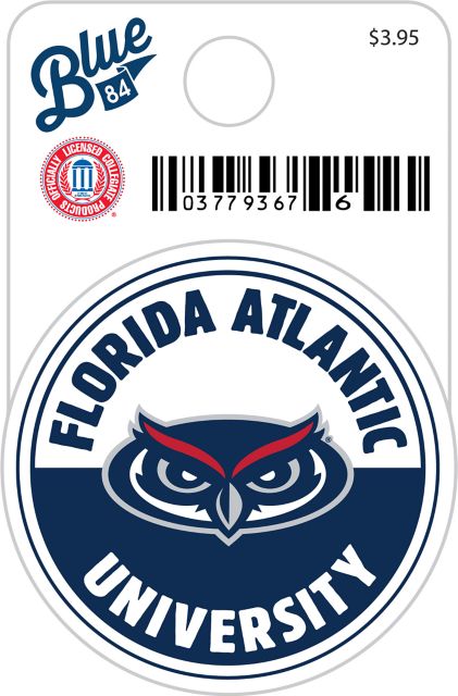 Florida Atlantic University Owls Mini Sticker