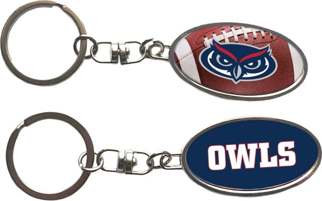 Florida Atlantic University Football Keychain