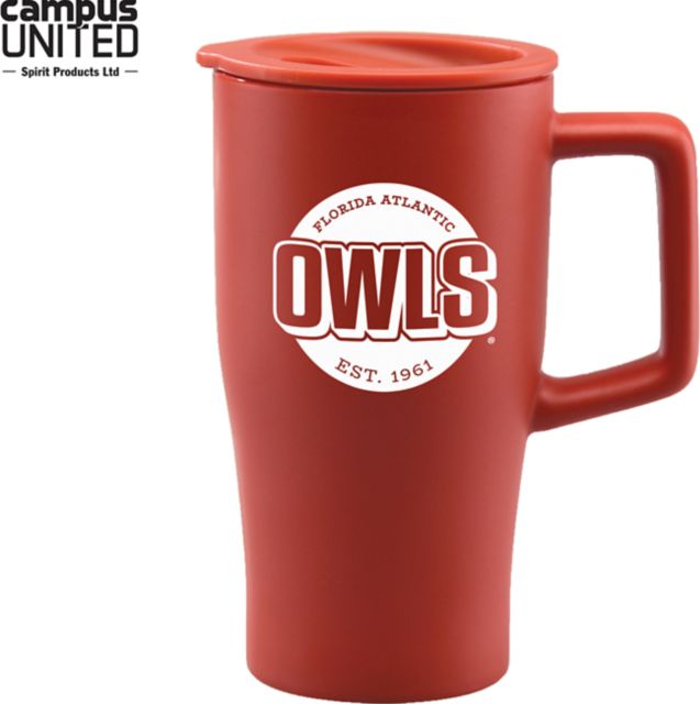 Florida Atlantic University Owls Ceramic Travel Mug