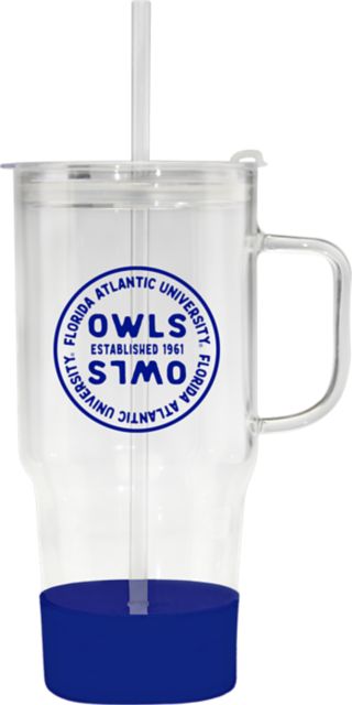 Florida Atlantic University 40 oz. Glass Mug