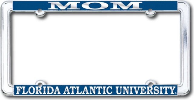 Florida Atlantic University Mom License Plate Frame