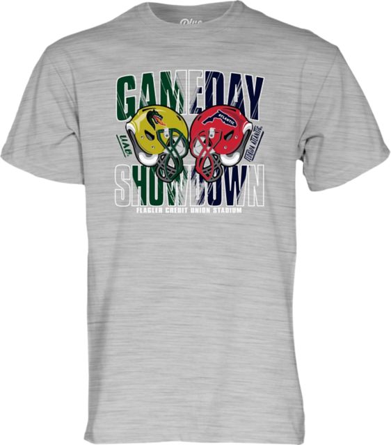 Florida Atlantic University vs UAB Football Game Day Showdown Short Sleeve T-Shirt