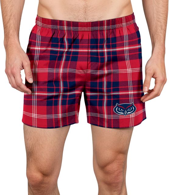 Florida Atlantic University Owls Peak Boxer Shorts