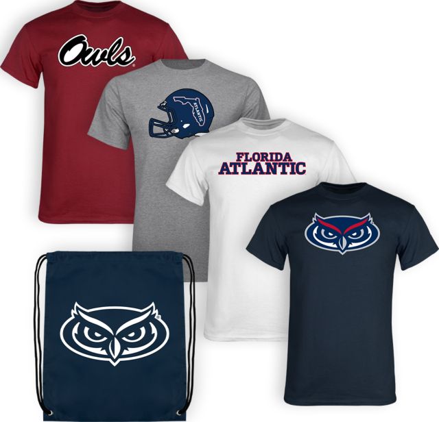 Florida Atlantic University Fan Pack 4 Short Sleeve T-Shirt