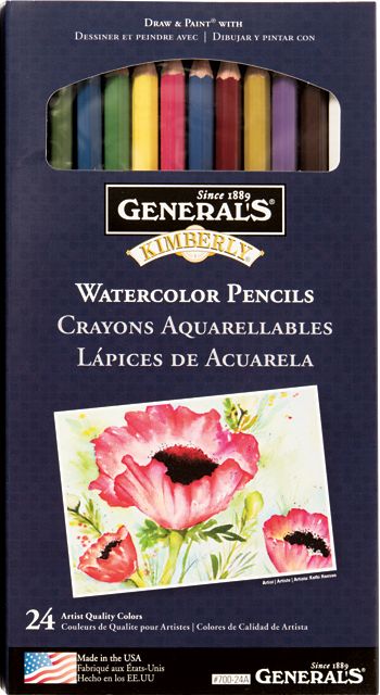 KIMBERLY WATERCOLOR PENCIL 24/SET