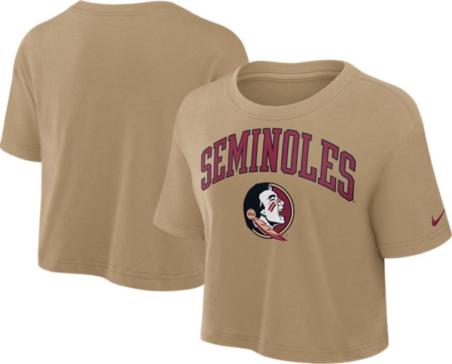 Florida State University Seminoles Women's Crop Short Sleeve T-Shirt