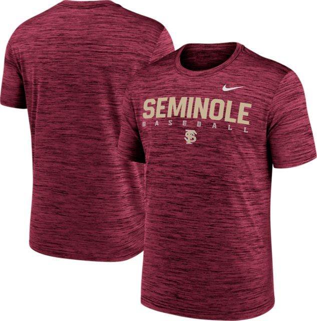 Florida State University Seminoles Velocity Baseball Short Sleeve T-Shirt