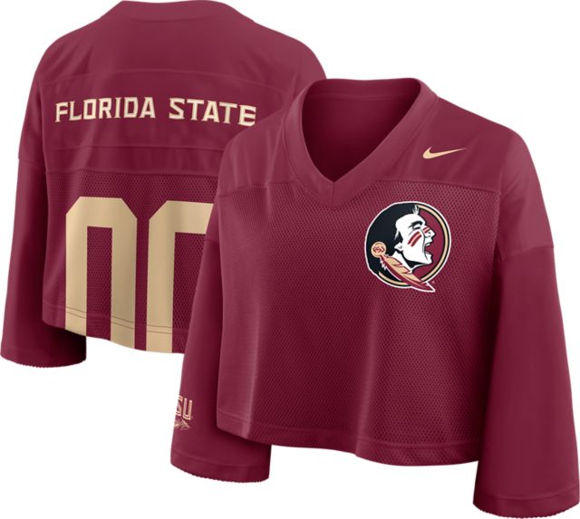Florida State University Seminoles Football Women's Crop Jersey
