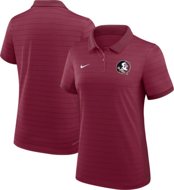 Florida State University Seminoles Dri-Fit Victory Women's Stripe Polo