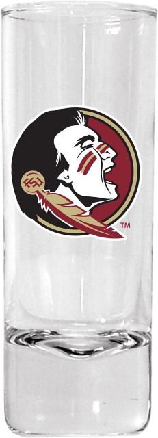 Florida State University Seminoles 2 oz. Tall Collector's Glass