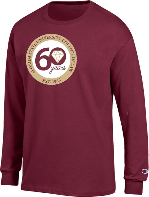 Florida State University College of Law 60th Anniversary Long Sleeve T-Shirt - ONLINE ONLY