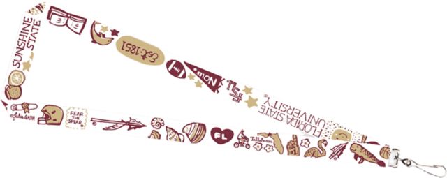 Florida State University 3/4'' Lanyard