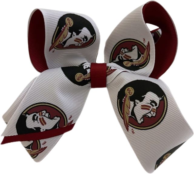 Florida State University Seminoles Child 2-Toned Hairbow