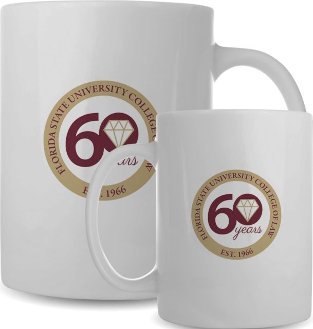 Florida State University College of Law 60th Anniversary Mug - ONLINE ONLY