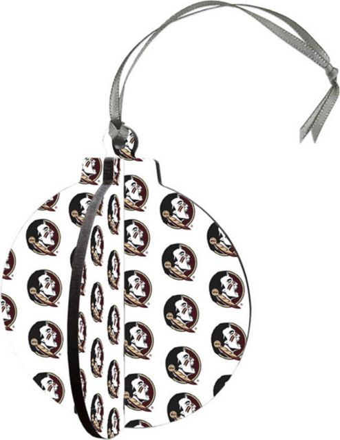 Florida State University 3D Round Ornament