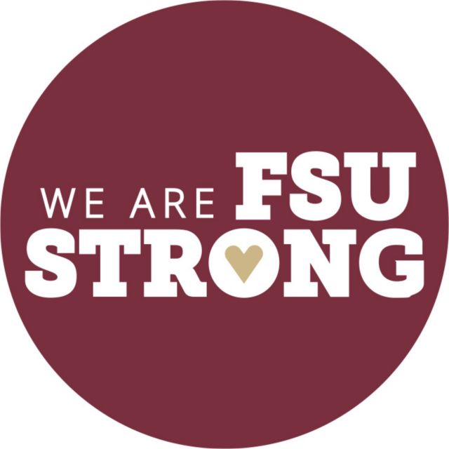 Florida State University FSU Strong Circle Vinyl Sticker