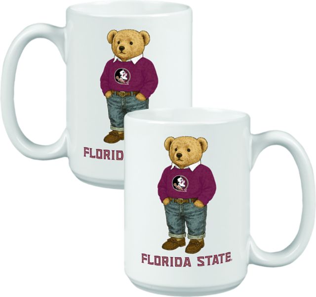 Florida State University 15 oz. Teddy Bear Mug
