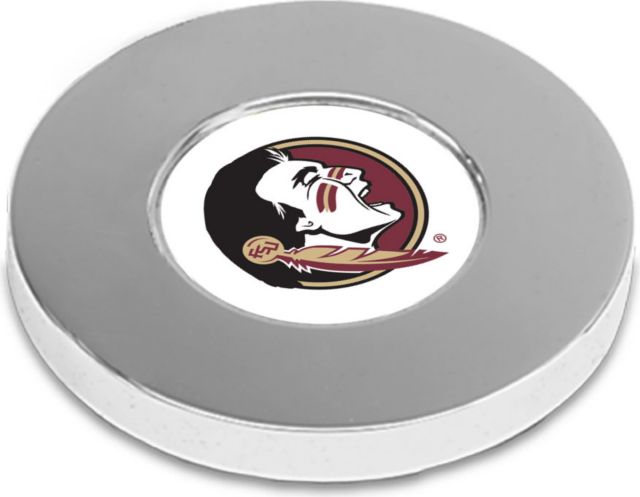 CSI Silver Paperwitheight (Gift Boxed) With Colored Medallion - ONLINE ONLY