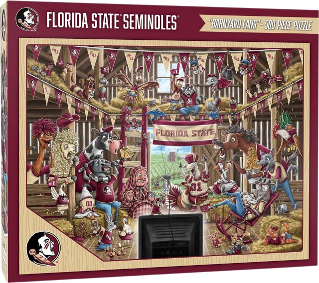 Florida State University Barnyard Fans 500 Piece Puzzle