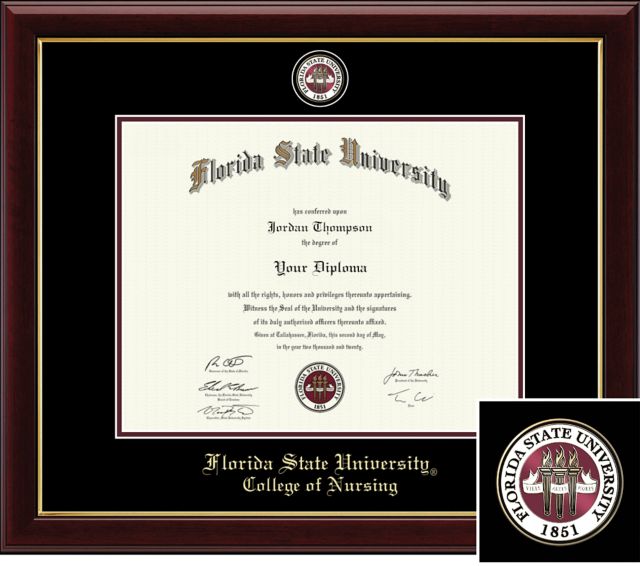 Church Hill Classics Masterpiece Diploma Frame. College of Nursing  - ONLINE ONLY