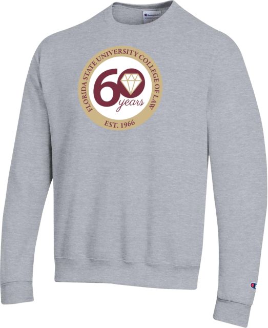 Florida State University College of Law 60th Anniversary Crewneck Sweatshirt - ONLINE ONLY