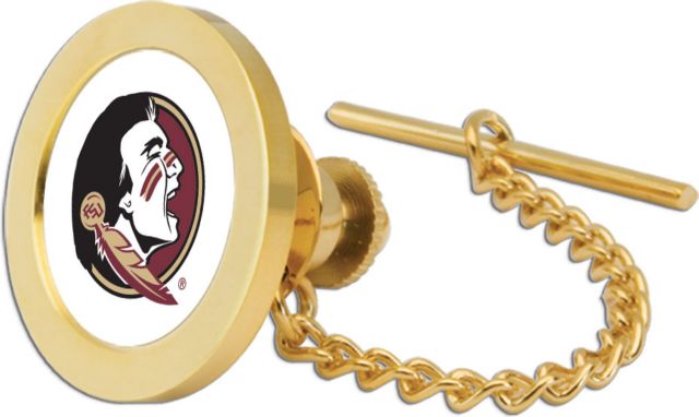 CSI Goldtie Tack/Lapel Pin Gift Boxed With Colored Medallion - ONLINE ONLY