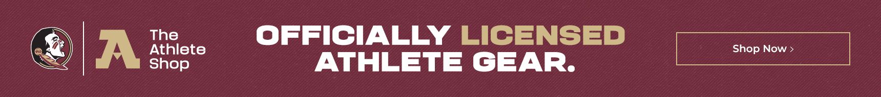 The athlete shop. Offiically licensed athlete gear