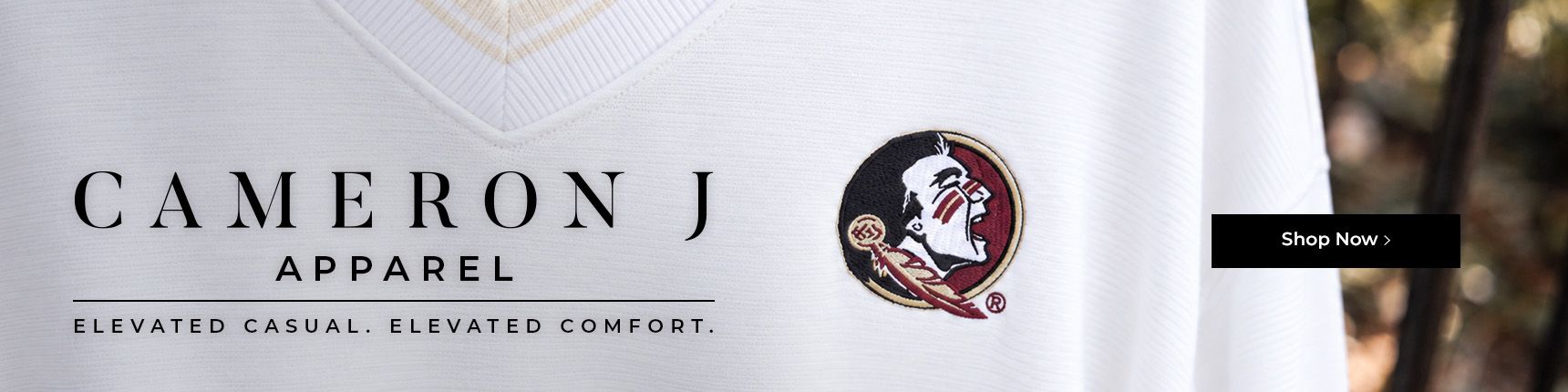 Cameron J apparel. Elevated casual. Elevated comfort.