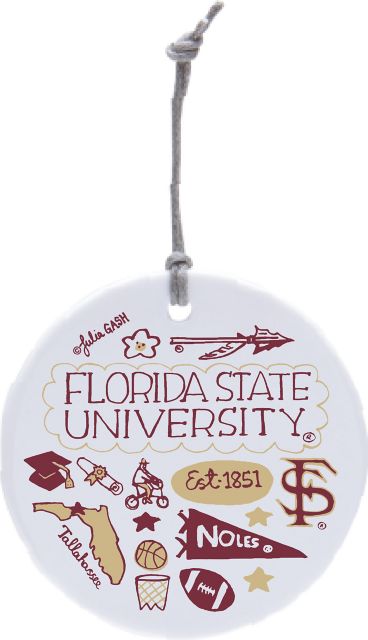 Florida State University Ornament