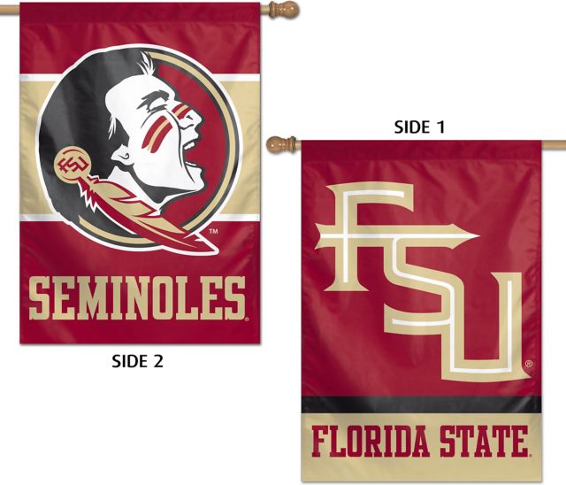 Florida State University 28''X40'' 2-Sided Vertical Flag  - ONLINE ONLY