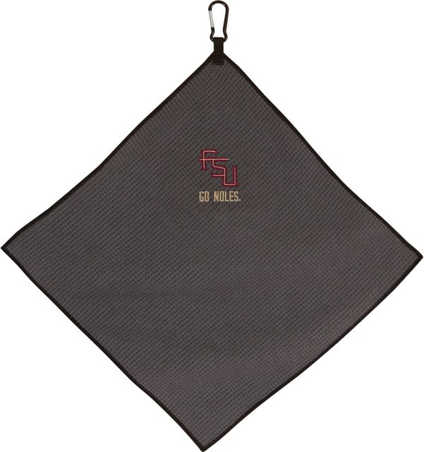 Florida State University 15''X15'' Grey Microfiber Towel - ONLINE ONLY