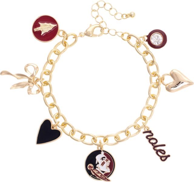 Florida State University Charm Bracelet