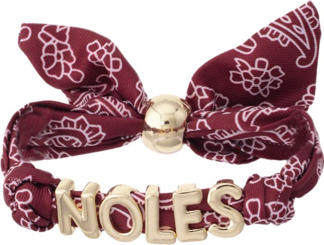 Florida State University Bandana Slider Bracelet